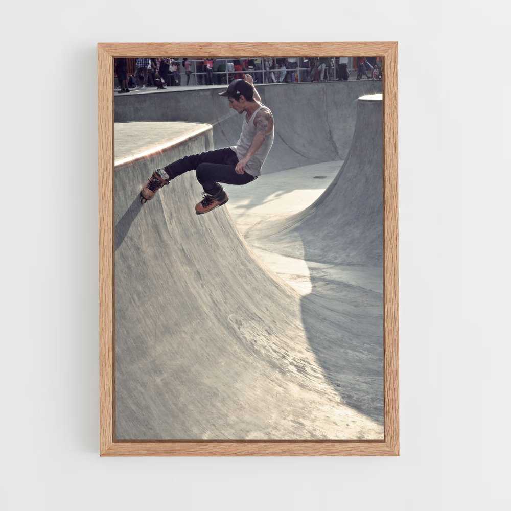 Poster Ride the Ramp – affiche Rollerblade (vue 4)